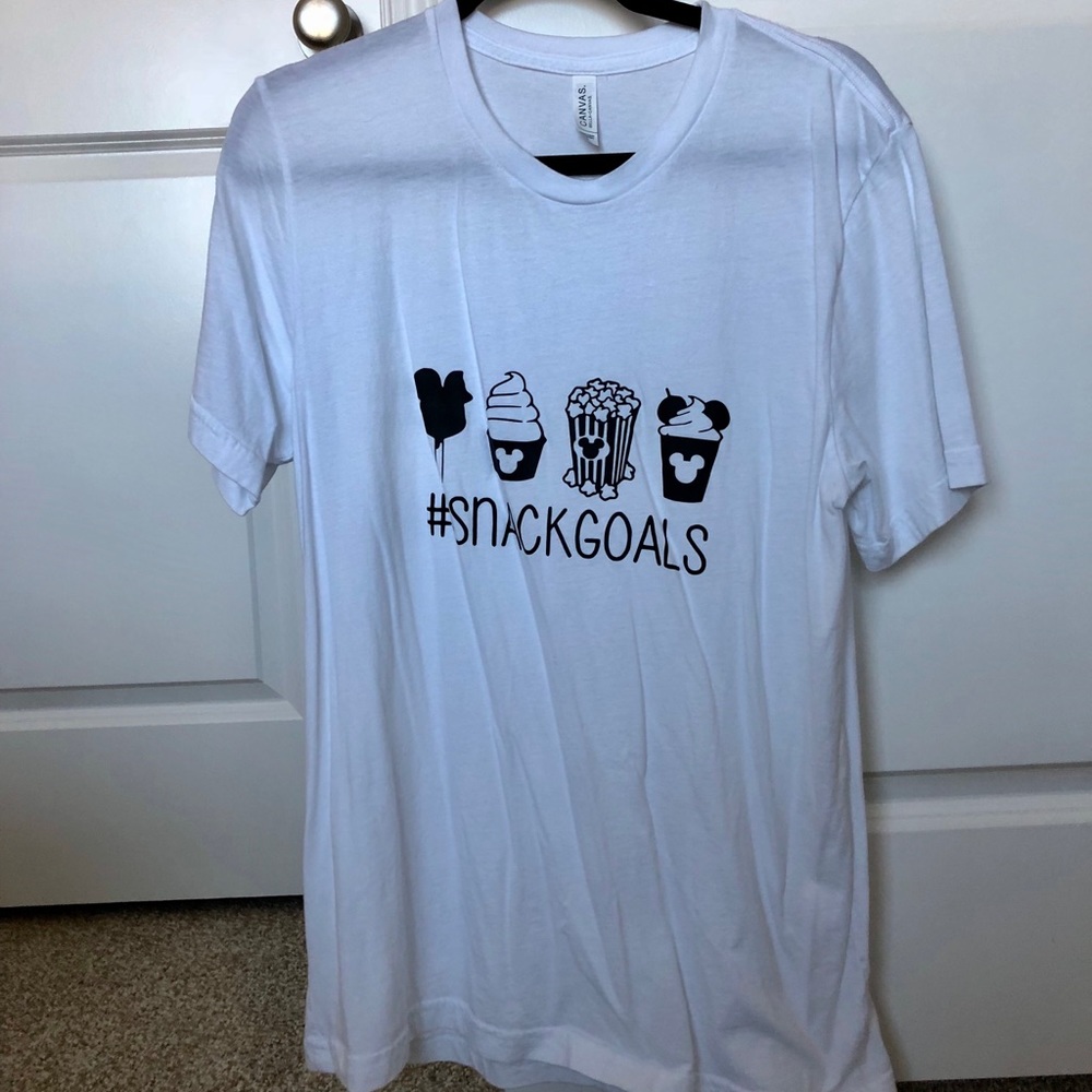 Snack Goals Disney Shirt